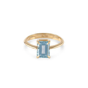 Blue Topaz Flexi Ring