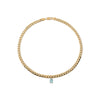 Sky-Blue Topaz Chocker